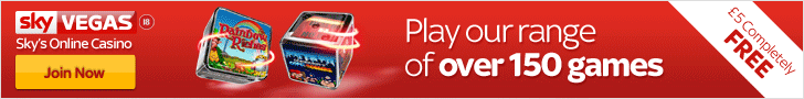 free £5 from Sky Vegas